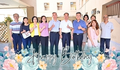 校長發送研究大樓系所主任及壽星生日禮品
